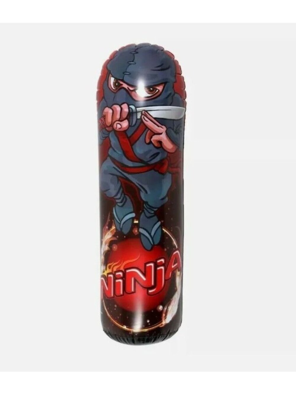 Ninja Inflatable Bop Punching Bag, 36 inches Tall Fun Toy Ages 3+